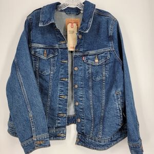 Women's Levi's Denim Trucker Jacket Jean Coat